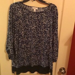 Women’s top Kim Rogers size xl